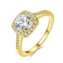 Load image into Gallery viewer, 2.00 CT Cushion-Cut Queen White Elements Ring Official Gemz
