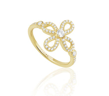 Load image into Gallery viewer, Chantel CZ Flower Ring Official Gemz
