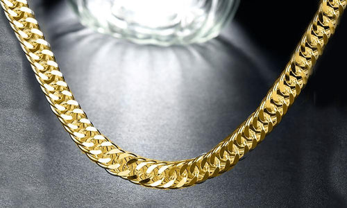 Classic Men's Curb Chain Necklace Official Gemz