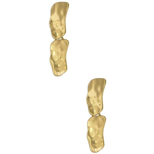 Cobblestone Drop Earrings Official Gemz