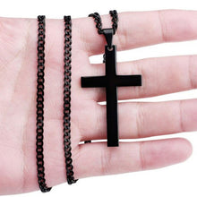 Load image into Gallery viewer, Men&#39;s Classic Black Cross Chain Official Gemz

