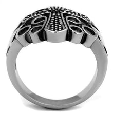 Load image into Gallery viewer, Men&#39;s Stainless Steel Silver Cross Ring Official Gemz
