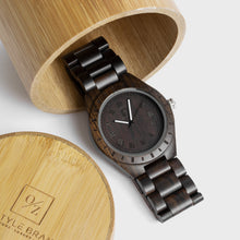 Load image into Gallery viewer, Men&#39;s Stylish Wood Watch Official Gemz
