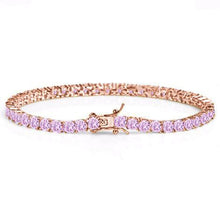 Load image into Gallery viewer, One Row Tennis Bracelet Official Gemz
