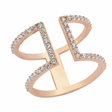 Load image into Gallery viewer, Rose Gold Ires Ring Official Gemz
