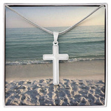 Load image into Gallery viewer, Steel Cross Necklace Official Gemz
